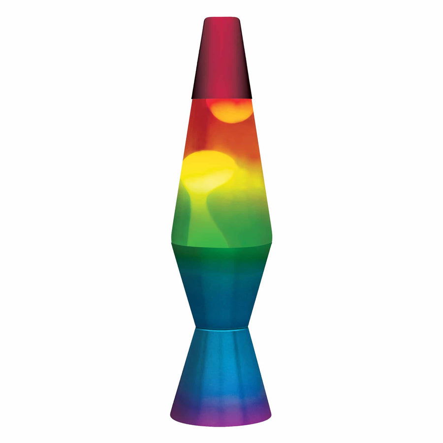 11.5" LAVA LAMP RAINBOW - WHITE/TRICOLOR Shift 3-0036
