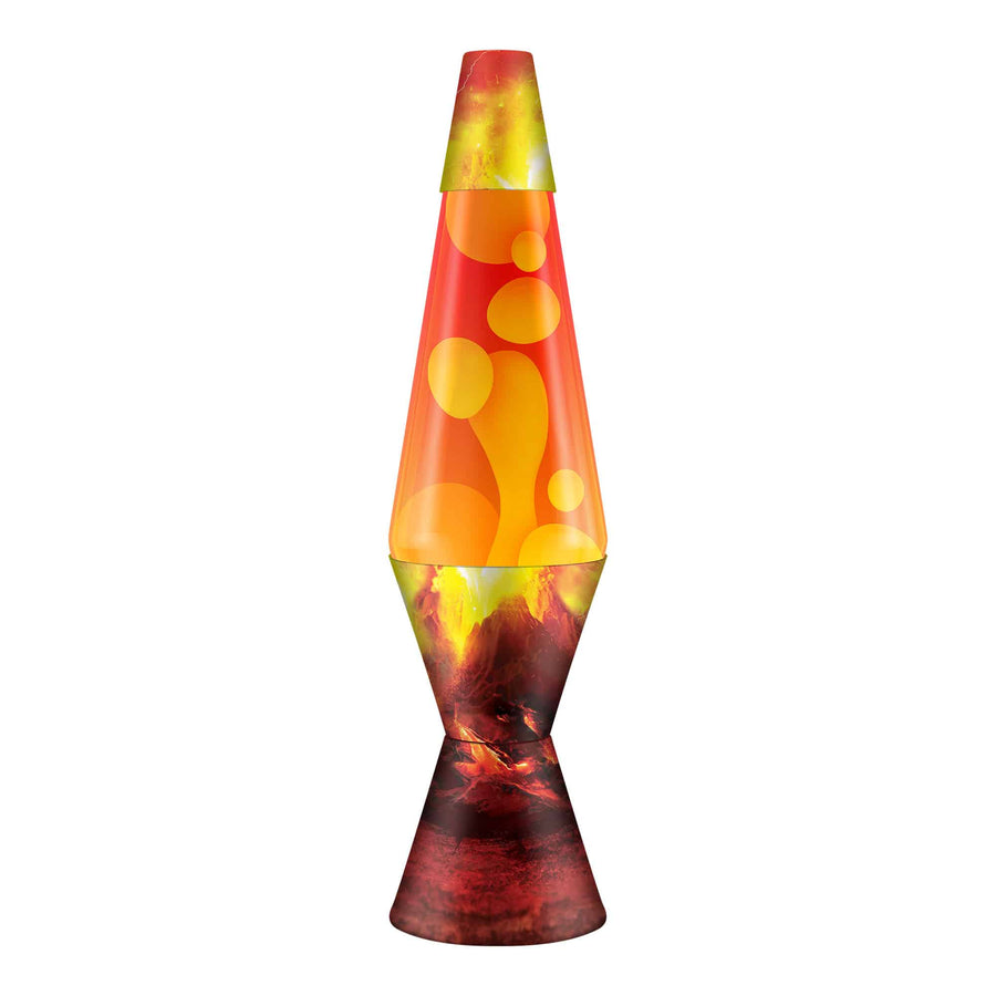 14.5" LAVA ERUPTING CRATER Studio 3-0033