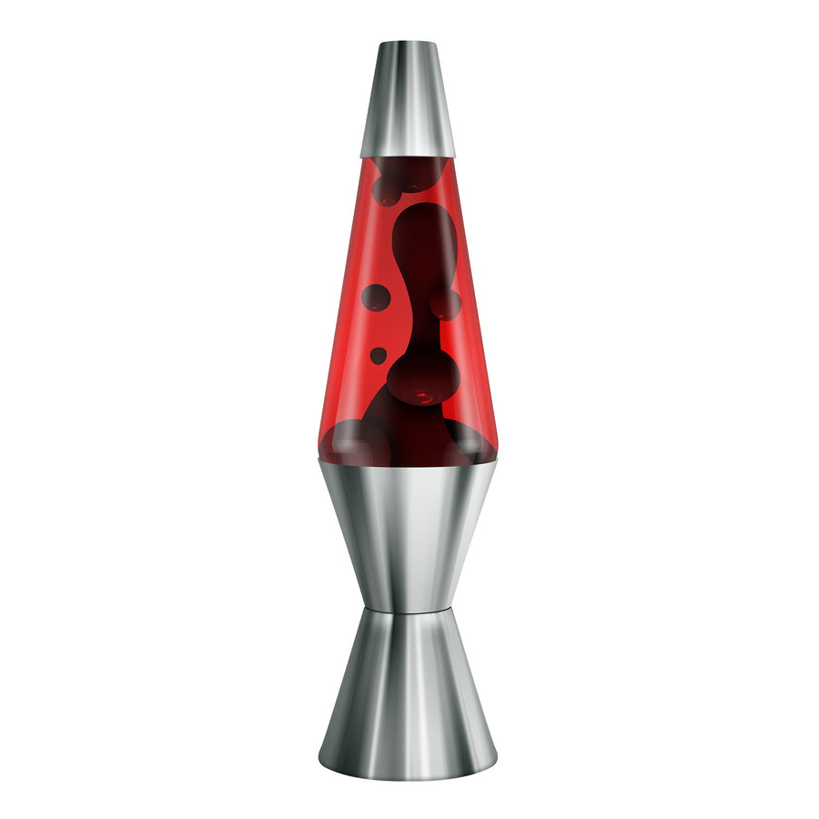 14.5" LAVA LAMP CHROME PLATED CRIMSON Series 3-0030