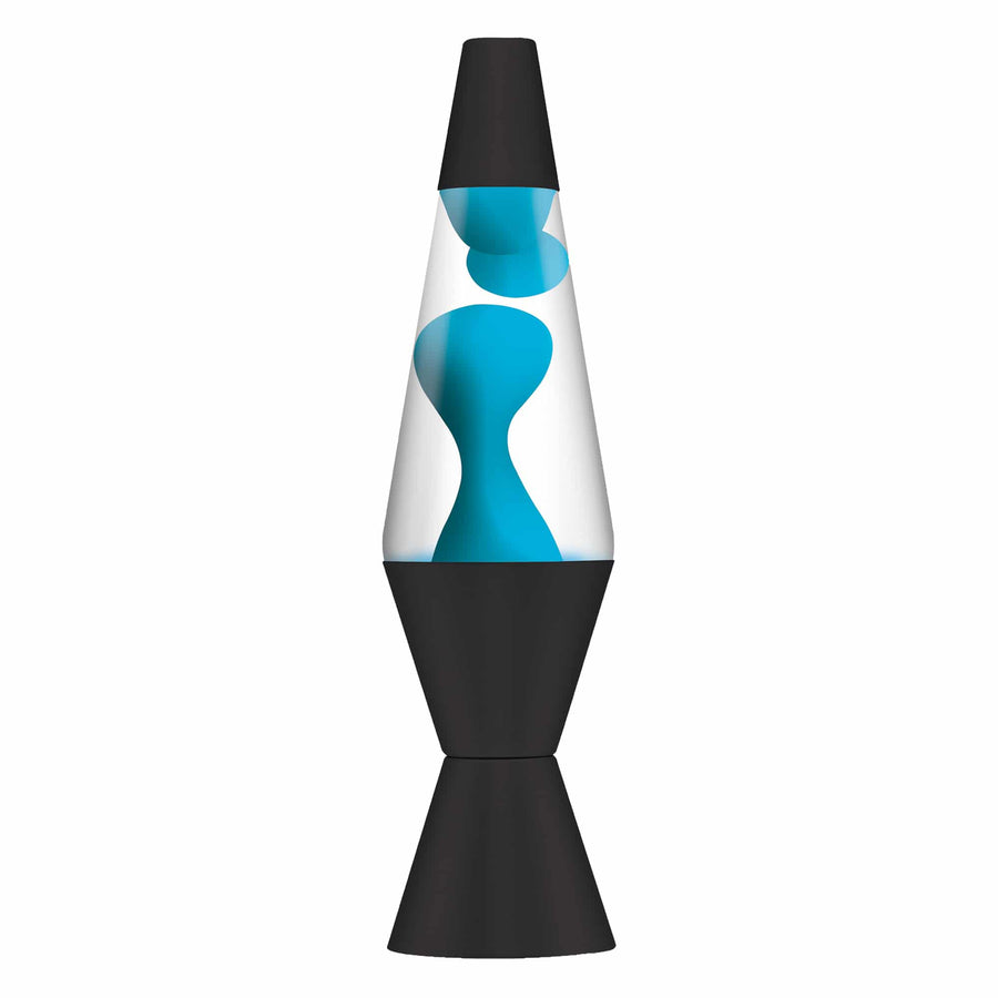14.5" LAVA LAMP NEON - BLUE/CLEAR/BLACK Blend 3-0027