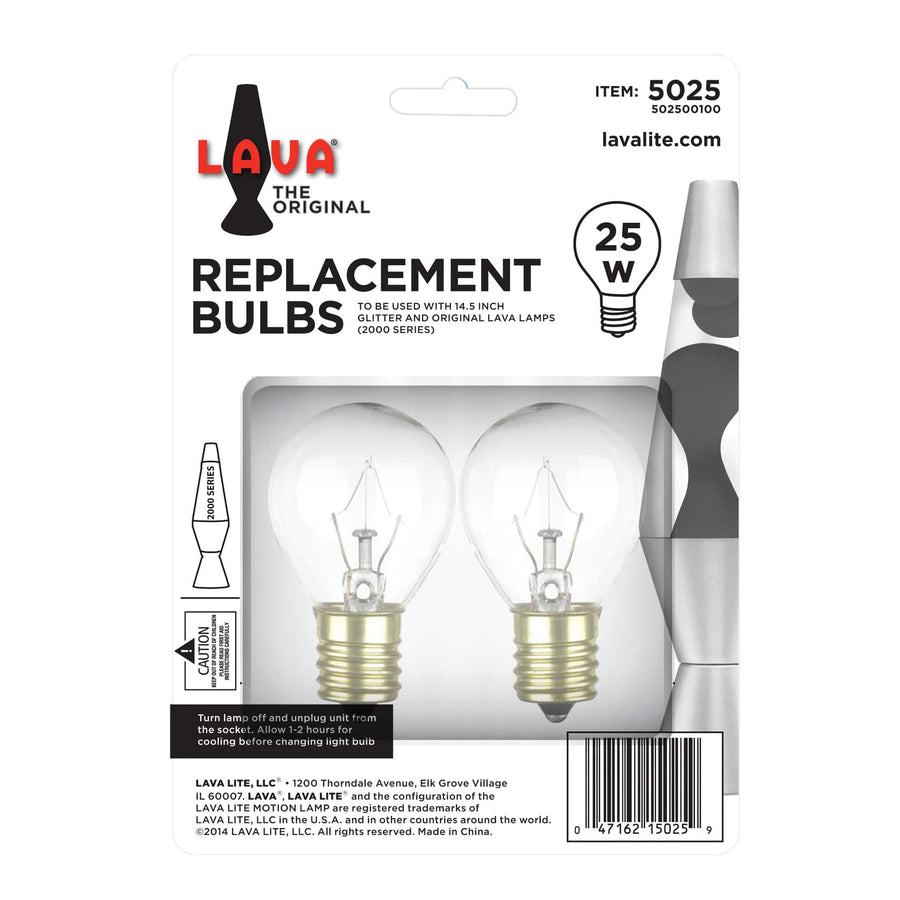 25W LAVA LAMP LIGHT BULB W/TRAY Drop 3-0012