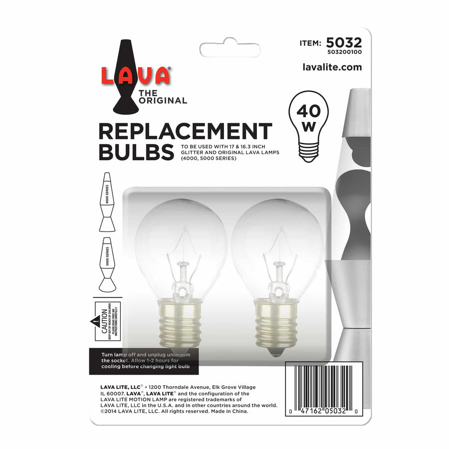 40W LAVA LAMP LIGHT BULB A15 Blend 3-0007